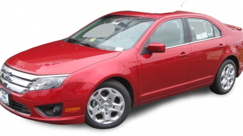 2010 Ford Fusion problems showing a picture of the car in red color