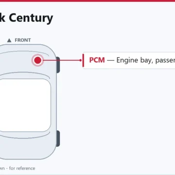 1990 Buick Century ECM/PCM: Functions, Location & Replacement