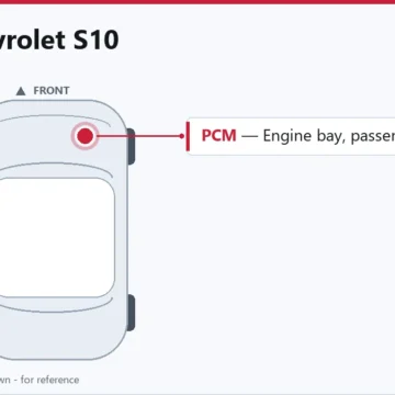 1990 Chevrolet S10 PCM Removal, Installation and Care Guide