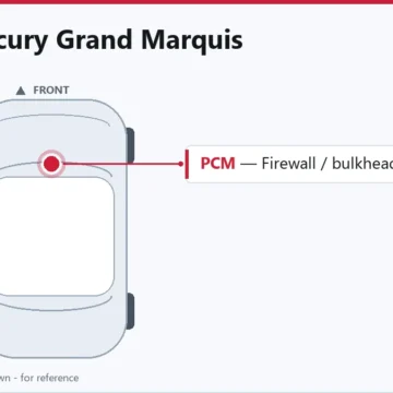 1991 Mercury Grand Marquis 5.0L PCM Replacement and Programming Guide