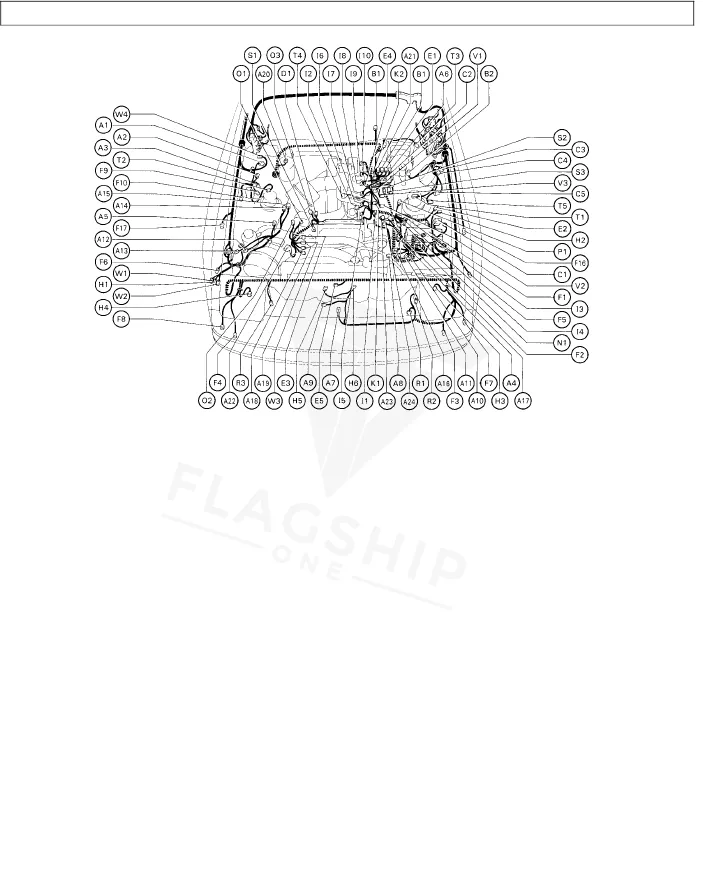 1991 Toyota Supra PCM location diagram