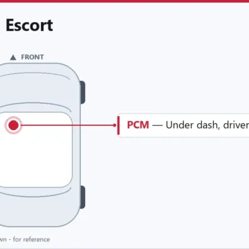 1992 Ford Escort PCM Replacement, Relearn & Installation Guide