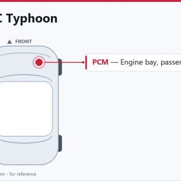 1993 GMC Typhoon PCM Removal, Installation and Programming Guide