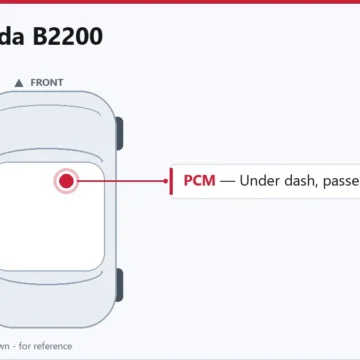 1993 Mazda B2200 PCM/ECM Replacement and Troubleshooting Guide