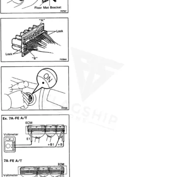 1993 Toyota Corolla 1.6L Powertrain Control Module Replacement