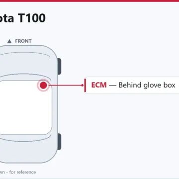 1993 Toyota T100 ECM Replacement and Relearn Guide