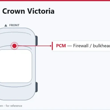 1994 Ford Crown Victoria PCM Replacement Guide