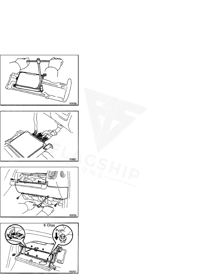 1994 Lexus LS400 PCM location diagram