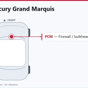 1994 Mercury Grand Marquis PCM Replacement: Symptoms, Codes, TSBs