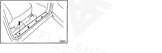 1994 Toyota T100 PCM location diagram