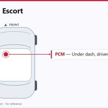 1995 Ford Escort PCM Replacement & Relearn Guide