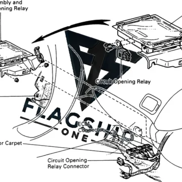 1995 Toyota Celica ECM Replacement Guide and Relearn Procedure