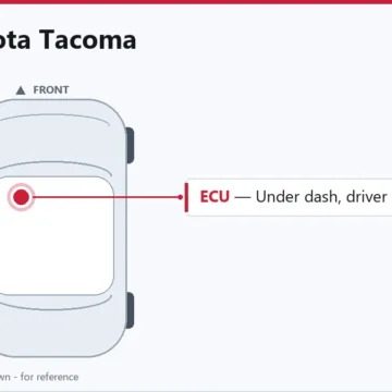 1995 Toyota Tacoma ECM Replacement & Idle Speed Troubleshooting