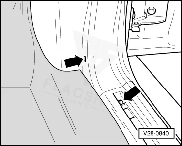 1996 Audi A6 PCM location diagram