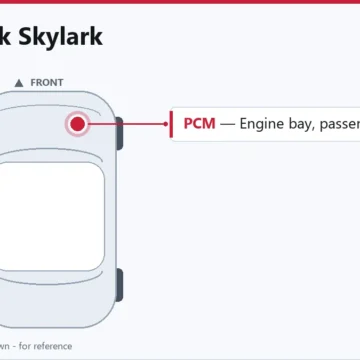 1996 Buick Skylark PCM Replacement and Repair Guide
