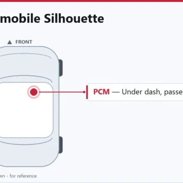 1996 Oldsmobile Silhouette 3.4L PCM Replacement and Programming Guide