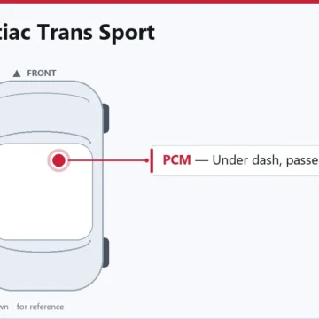 1996 Pontiac Trans Sport: PCM/ECM Replacement & Repair Guide