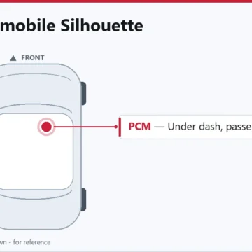 1997 Oldsmobile Silhouette PCM Replacement and Reprogramming Guide