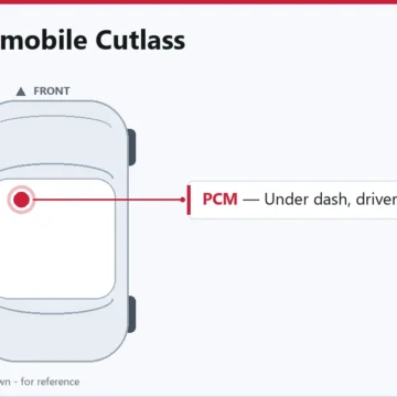 1998 Oldsmobile Cutlass PCM/ECM Replacement and Programming Guide