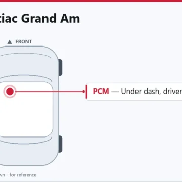 1998 Pontiac Grand Am PCM: Symptoms, Replacement, and Programming
