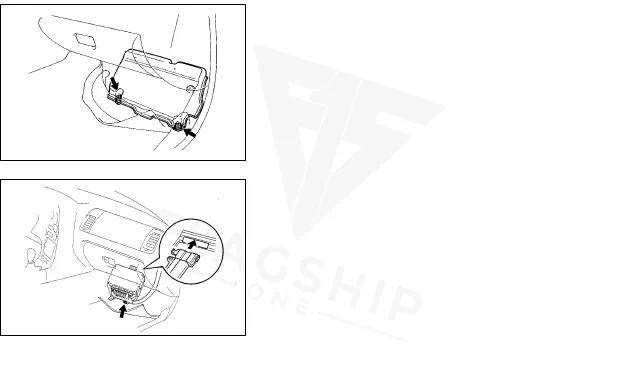 1998 Toyota Supra PCM location diagram