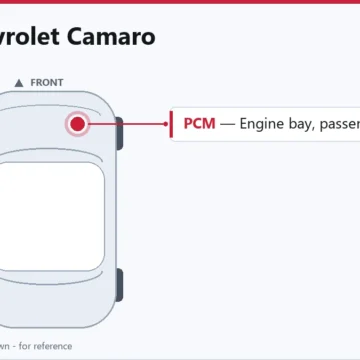 2000 Chevrolet Camaro PCM Replacement Guide