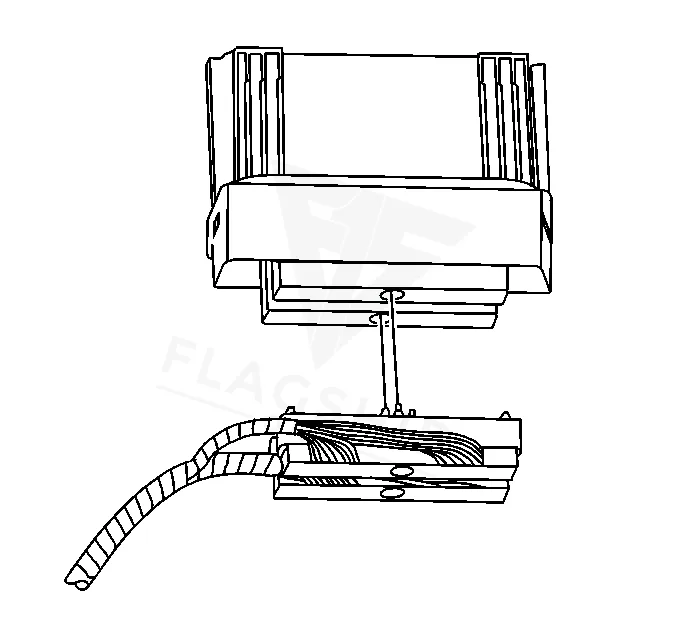 2000 Chevrolet Corvette PCM location diagram