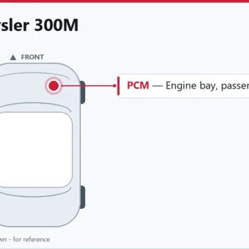 2000 Chrysler 300M PCM Replacement and Programming Guide