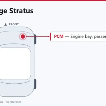 2000 Dodge Stratus PCM and ECM Replacement Guide: Symptoms, Location, Programming