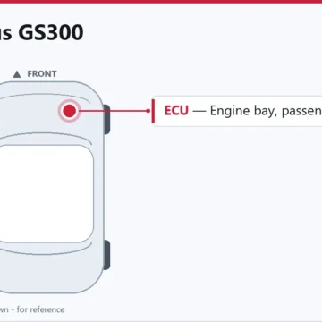 2000 Lexus GS300 PCM Reset and Relearn Guide