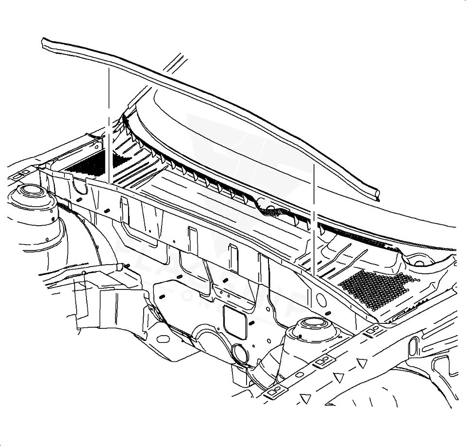 2000 Saturn L-Series PCM location diagram