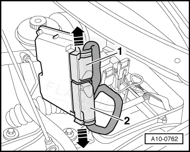 2001 Audi allroad PCM location diagram