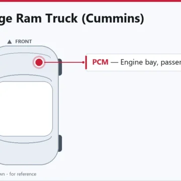 2001 Dodge Ram Cummins PCM Replacement Guide