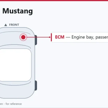 2001 Ford Mustang PCM Replacement Guide