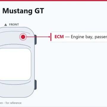 2001 Ford Mustang GT PCM Replacement Guide