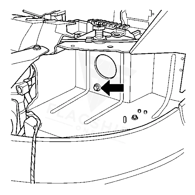 2002 Dodge Caravan PCM location diagram