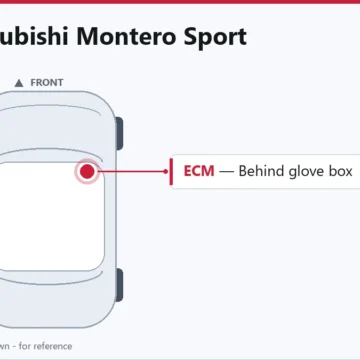 2002 Mitsubishi Montero Sport PCM Replacement and Common Issues