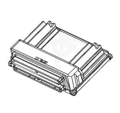 Factory location diagram for the 2004 Chevrolet Venture engine control module