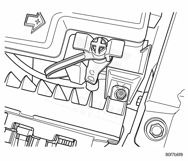 2004 Dodge Stratus PCM location diagram