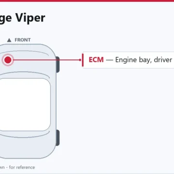 2004 Dodge Viper PCM Replacement and Programming Guide