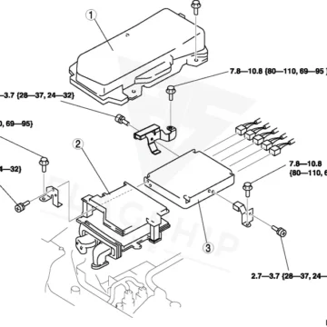2004 Mazda RX-8 Engine and Powertrain Control Module Repair Guide