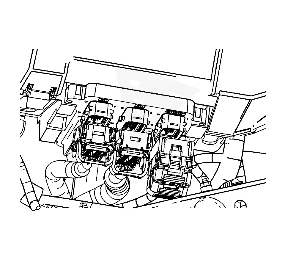 2006 Pontiac G6 PCM location diagram