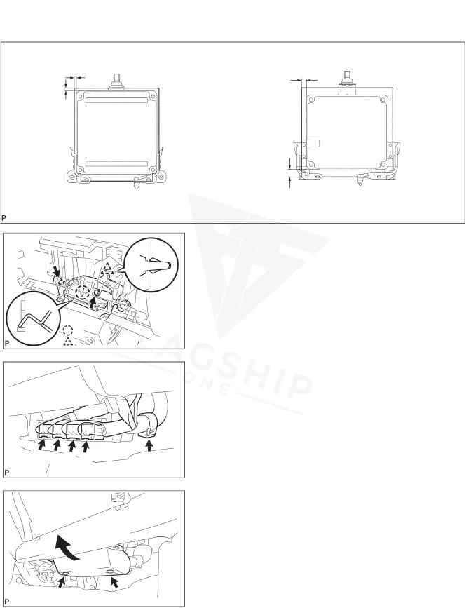 2006 Toyota Matrix PCM location diagram