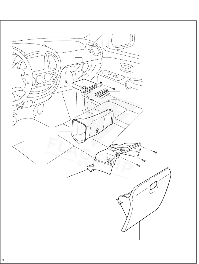 2006 Toyota Tundra PCM location diagram