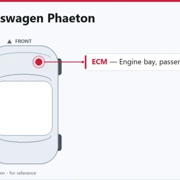 2006 Volkswagen Phaeton ECM and PCM Service Guide