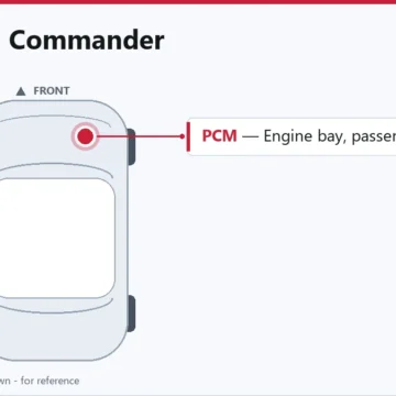 2008 Jeep Commander 3.7L PCM Replacement and Common Failure Signs