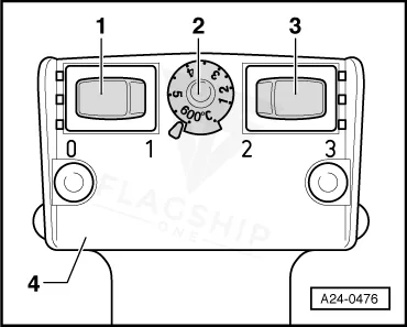 2008 Volkswagen Rabbit R32 PCM location diagram