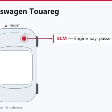 2008 Volkswagen Touareg Engine Control Module Replacement Guide