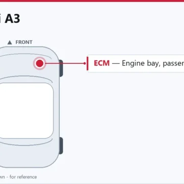 2009 Audi A3 2.0L PCM/ECM Replacement Guide