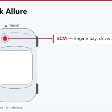 2009 Buick Allure Engine Control Module Replacement Guide